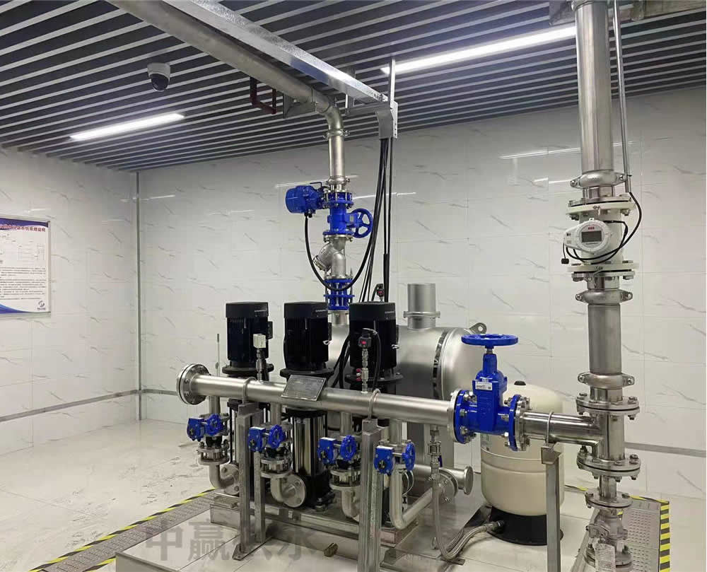 不銹鋼箱式無負壓給水設備 不銹鋼箱式無負壓給水設備