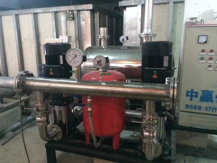 江西雄鷹房地產(chǎn)開發(fā)有限公司采購5.5KW、7.5KW兩用一備無負(fù)壓供水設(shè)備兩套